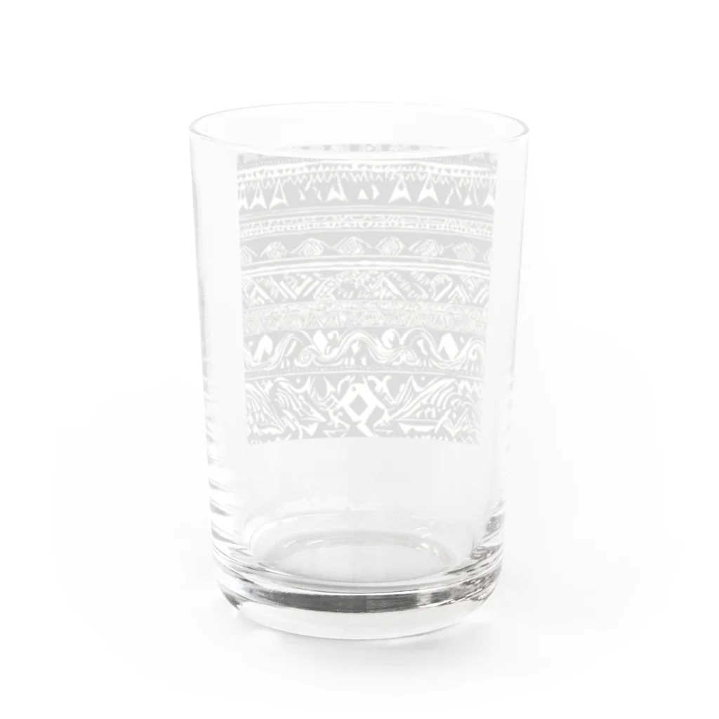 トライバルインクスのトライバルハーモニー Water Glass :back