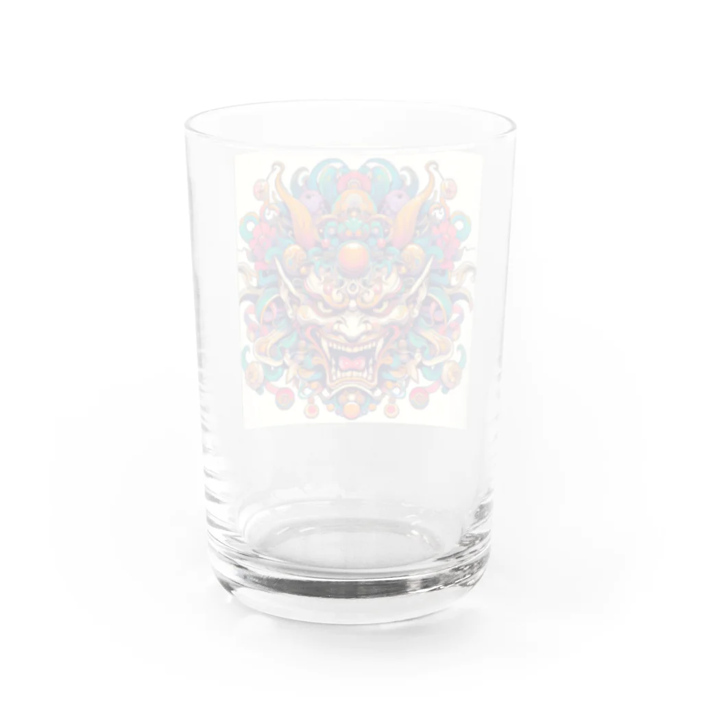 アズールソリューションズの光の神 ヒカリガミ Water Glass :back