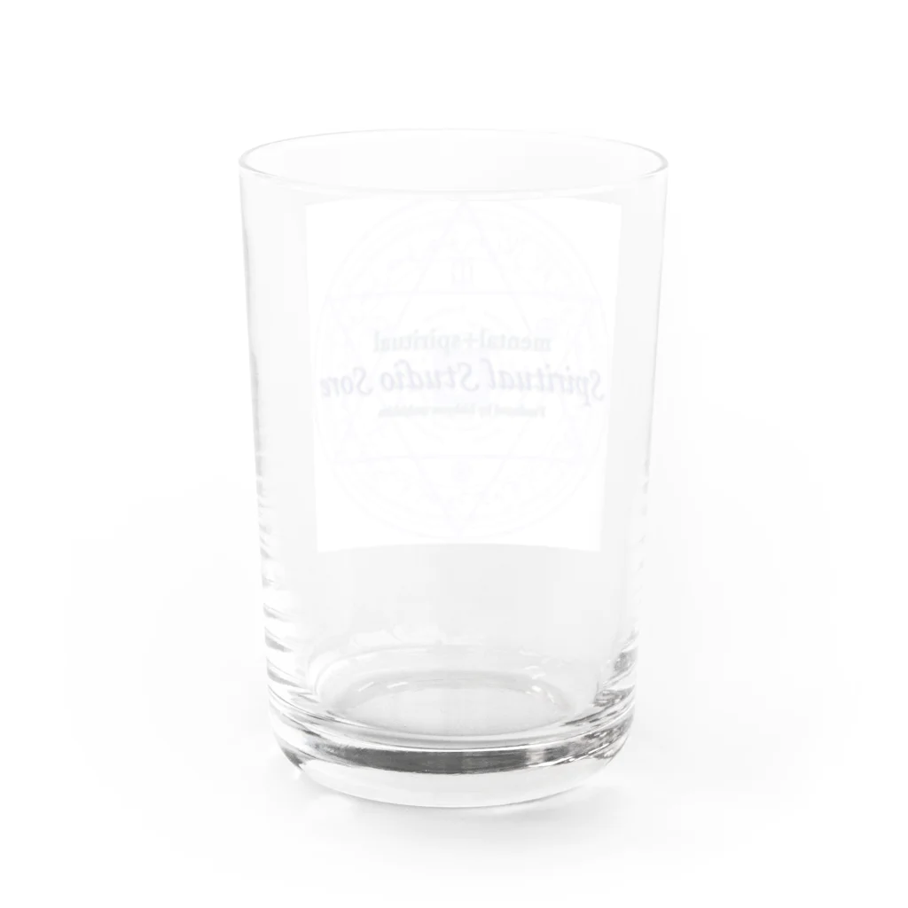 スピリチュアルスタジオソア のスピリチュアルスタジオソア 公式グッズ Water Glass :back