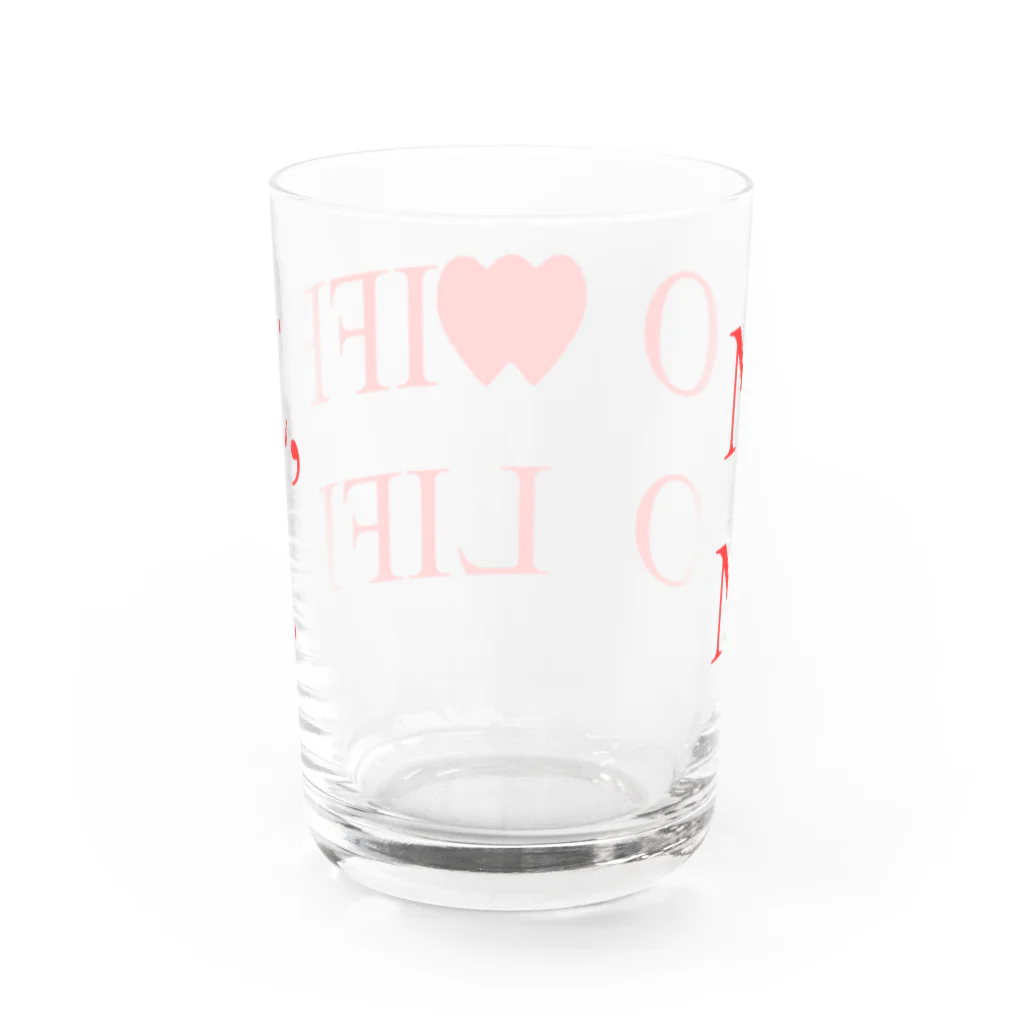 Keito Art StudioのNO WIFE, NO LIFE Water Glass :back