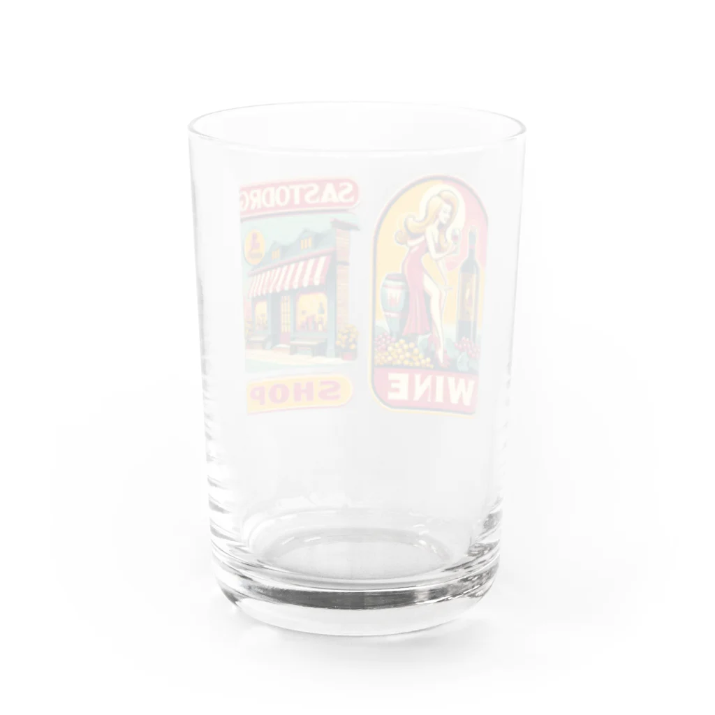 MOONY'S Wine ClosetのClassic Vino Water Glass :back