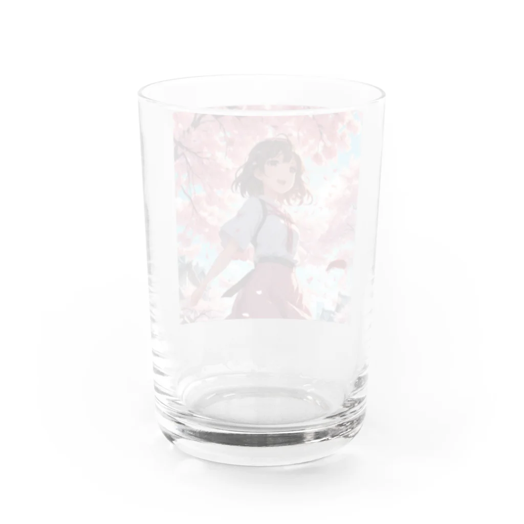 ここのよていの桜の季節 Water Glass :back