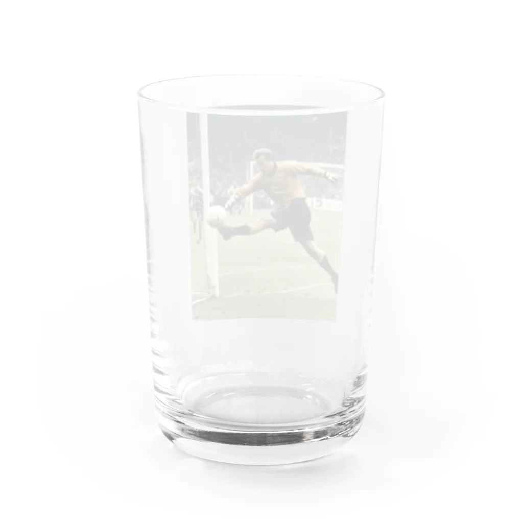 TERACHAUのFOOTBALL Water Glass :back