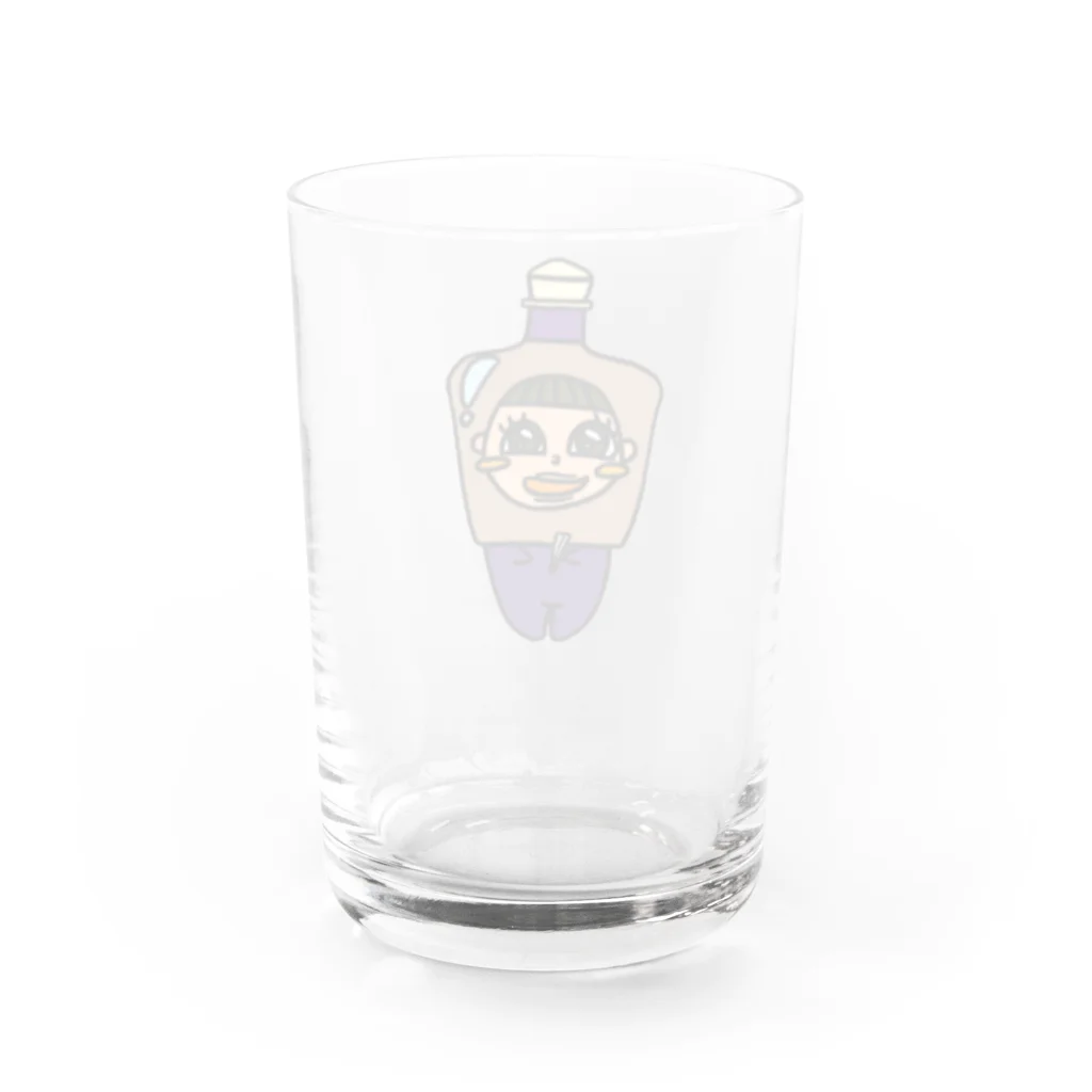 女将ちゃんねるの女将ちゃん Water Glass :back