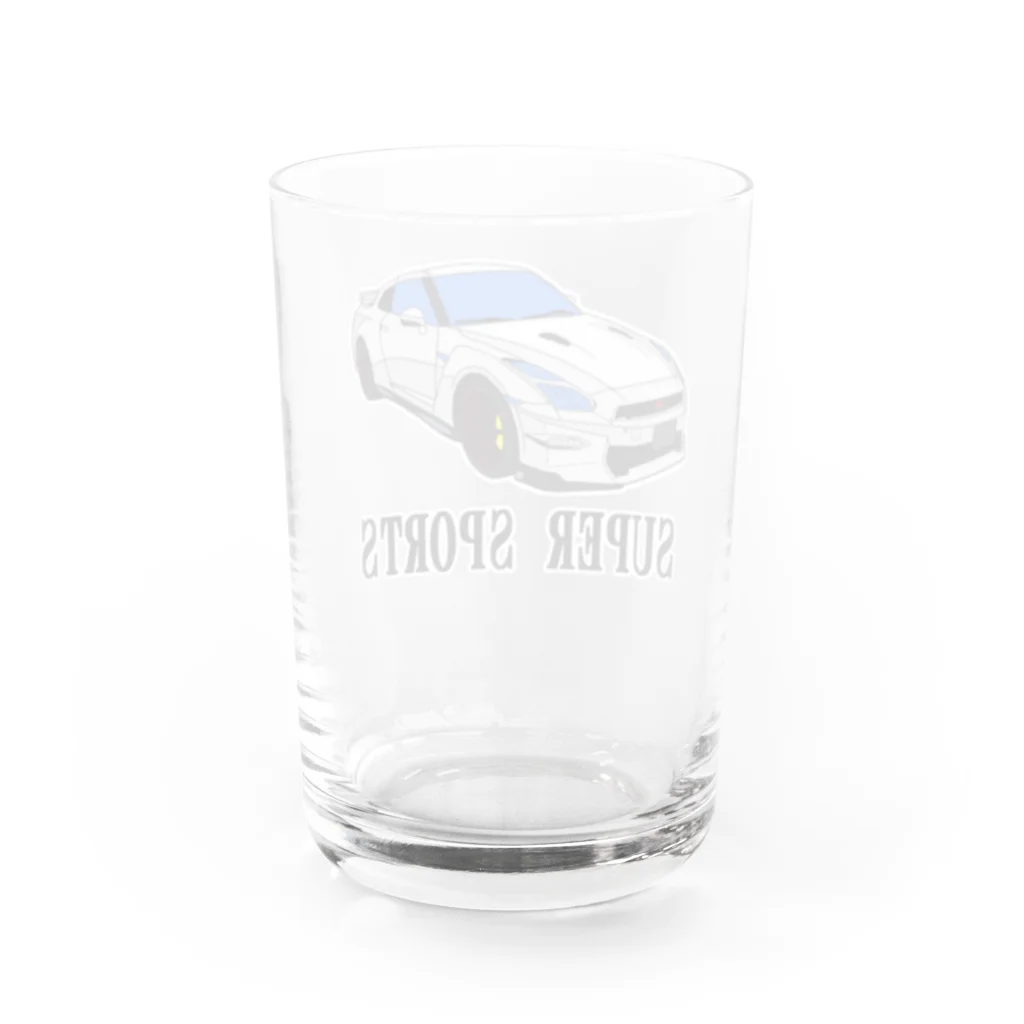 にゃんこ王子のスーパースポーツ０４ Water Glass :back