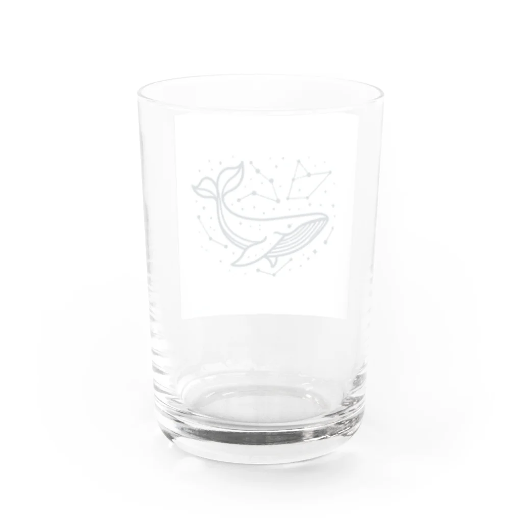 きままにまにまにの海響く鯨歌 Water Glass :back