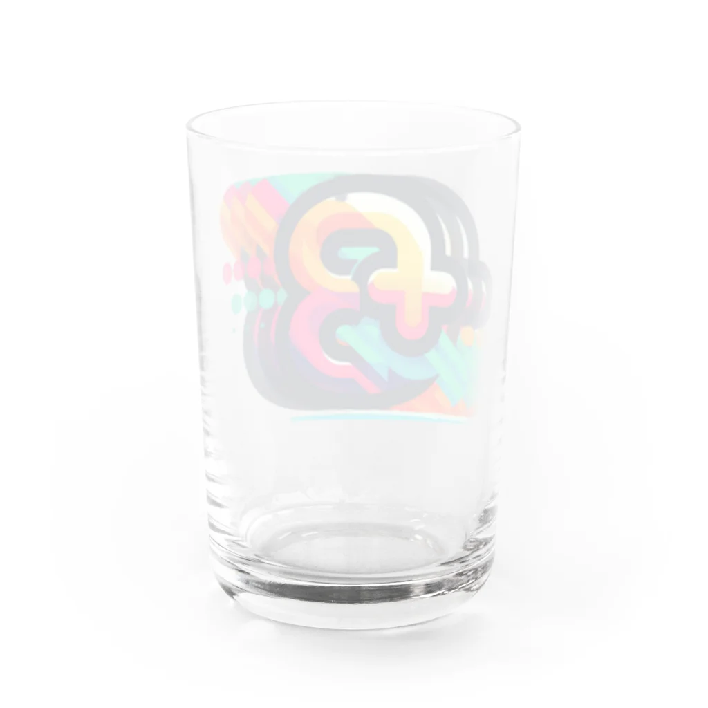 SHOP NB3のplus3 U Water Glass :back