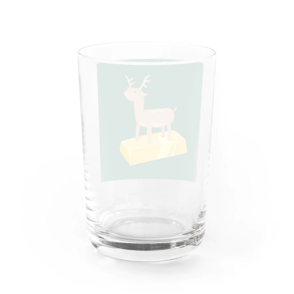 け゚の鏖鹿 Water Glass :back