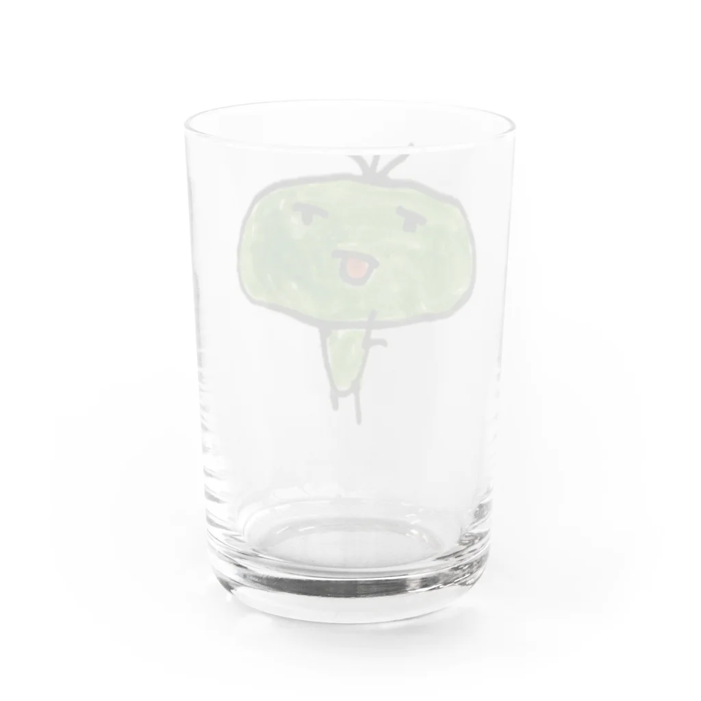 ココの謎の生物みちみ Water Glass :back