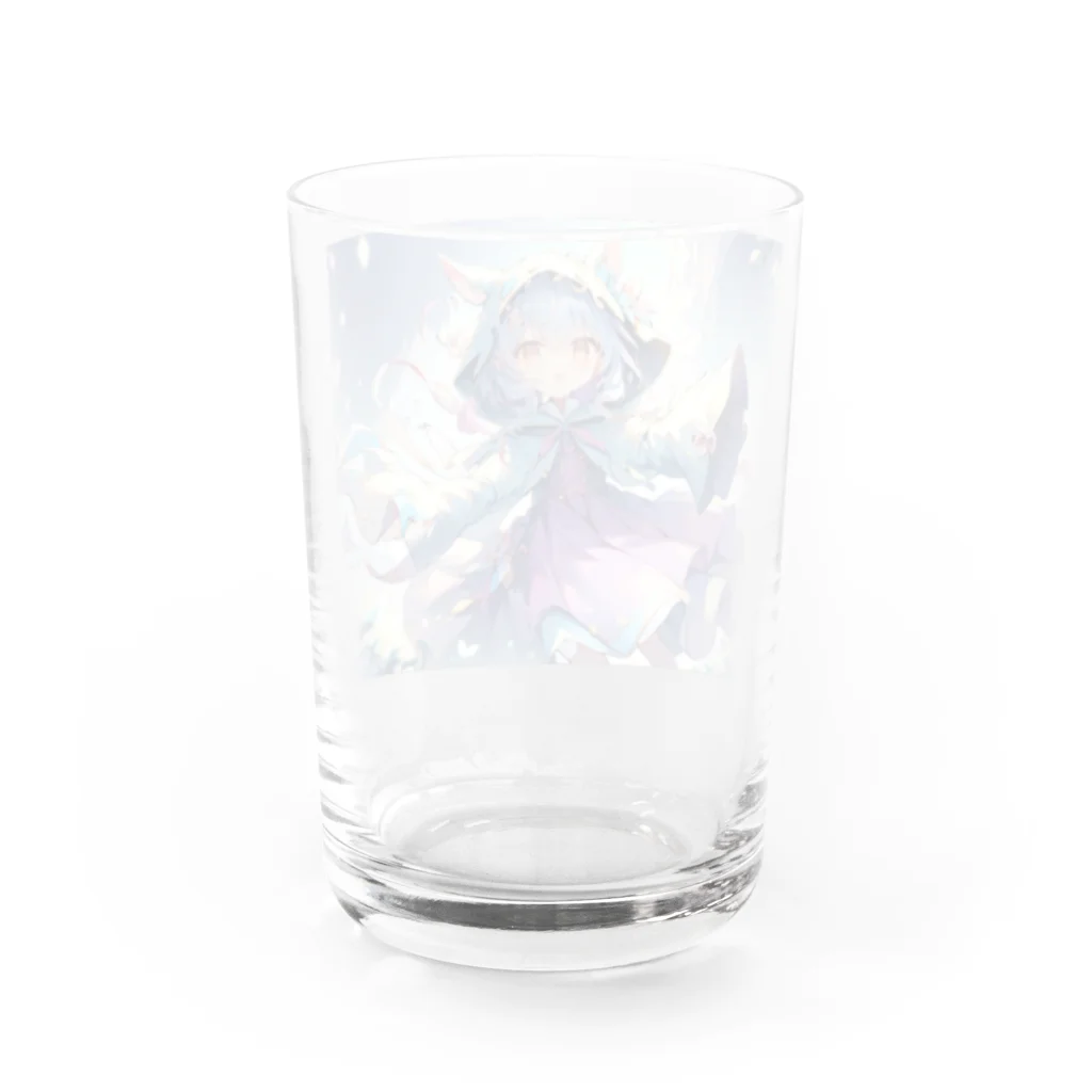 はるちゃん|AIイラスト垢のかわいいゴースト Water Glass :back