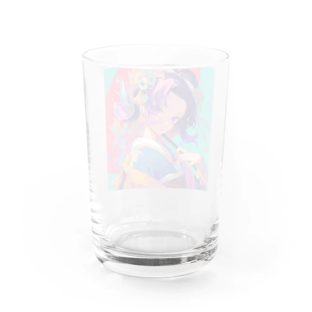 AQUAMETAVERSEの彩りの風に吹かれて Marsa 106 Water Glass :back