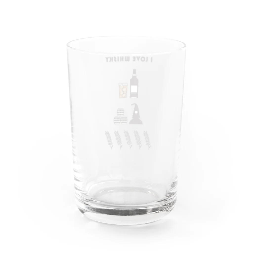 I LOVE【WHISKEY】SHOPのI LOVE WHISKEY-03 グラス反対面