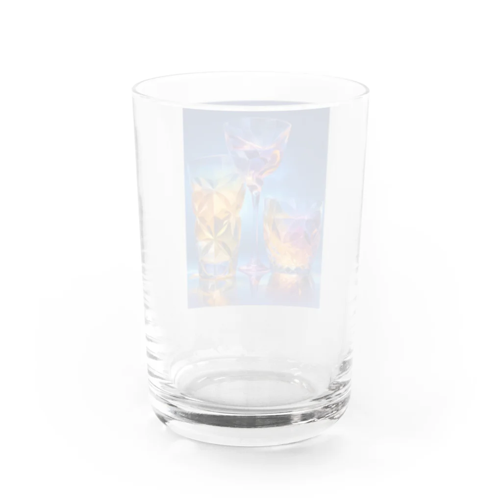 AQUAMETAVERSEの豪華なバカラのグラス　ラフルール　1859 グラス反対面