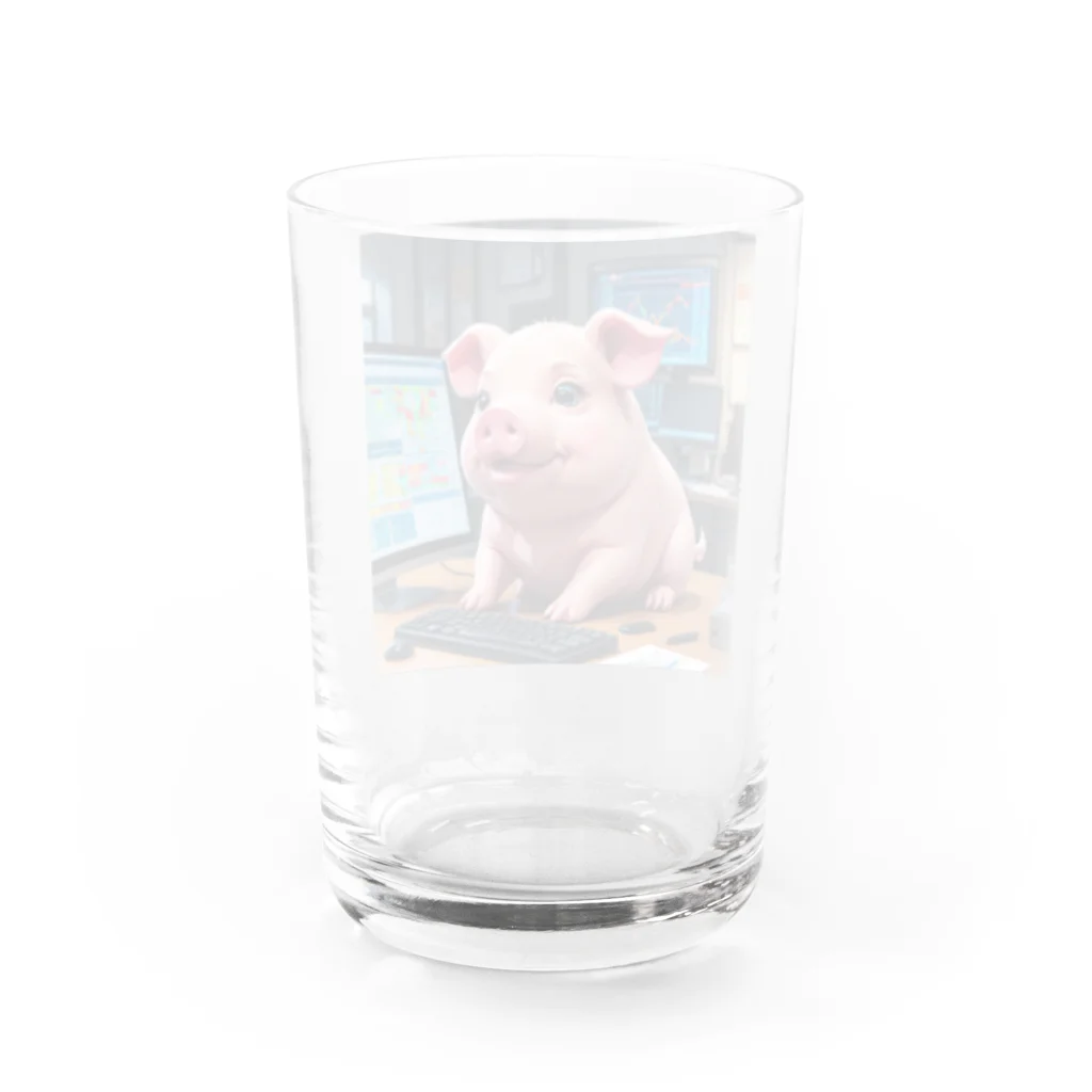 MTHの会社のもでるをするみにぶた構築売上予測 Water Glass :back