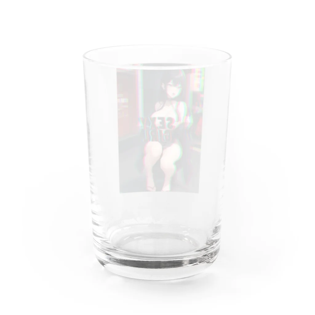 adultistのストリートセクシーガール Water Glass :back