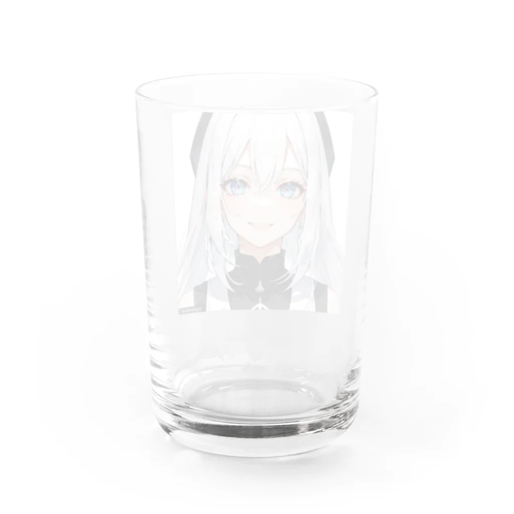 Papillonのオリジナル　女の子 Water Glass :back