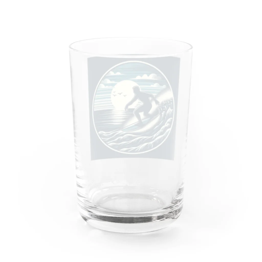 k_kymsnのサーフボーイ Water Glass :back