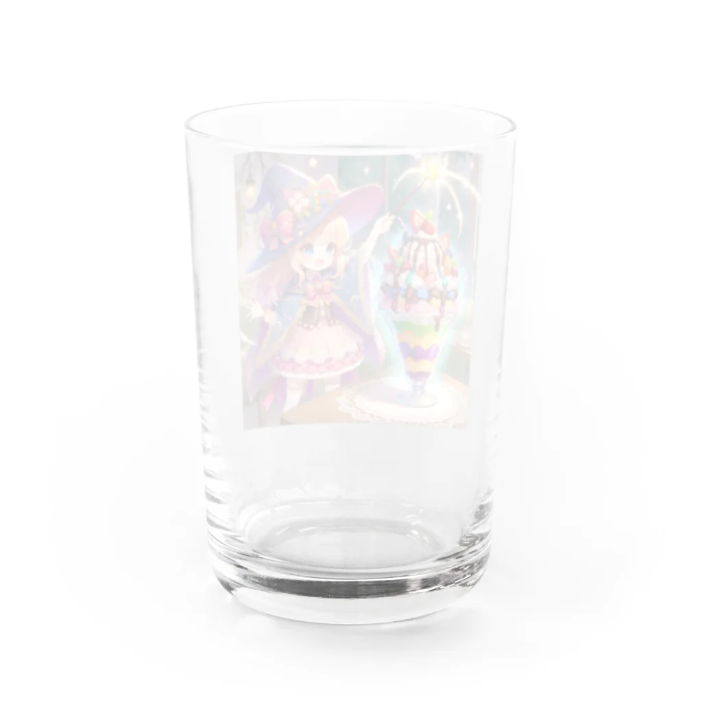 Osama_EACafeのパルフェちゃん Water Glass :back