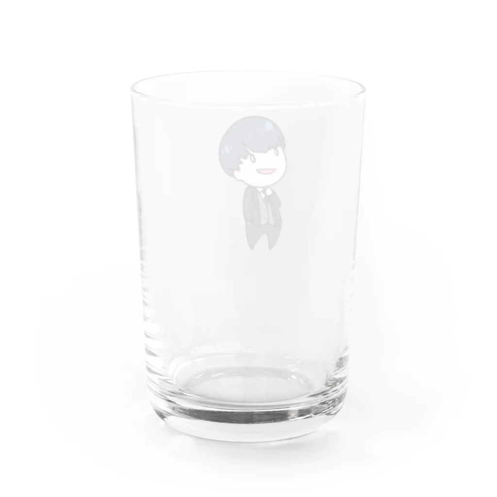 【もっくん公式ｵﾝﾗｲﾝｼｮｯﾌﾟ】💭の『スーツもっくん』と一緒に休憩タイムを Water Glass :back