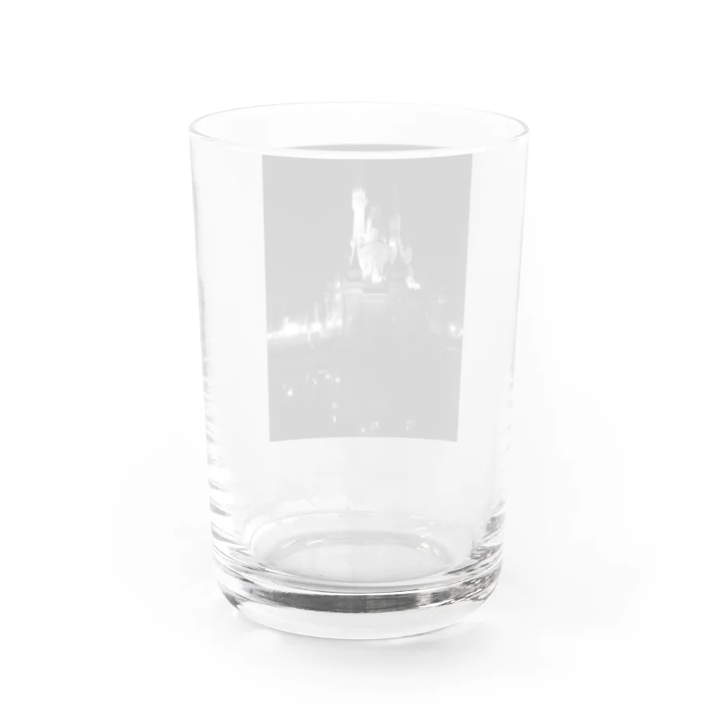 リングロングのシンデレラ城　Tシャツ Water Glass :back