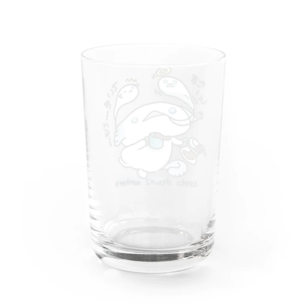 itsuto-こねこしょうしょうめんへらの「たましいのていぎとは...」 Water Glass :back