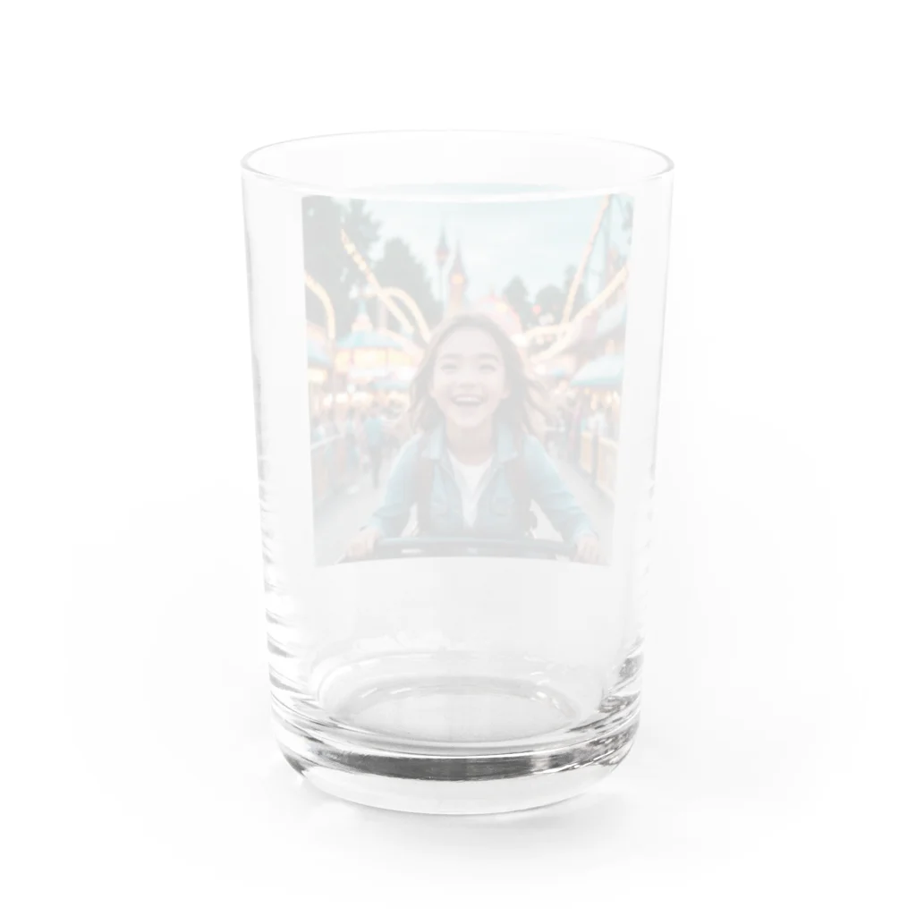 yuyuu_youtubeの笑顔の少女 Water Glass :back