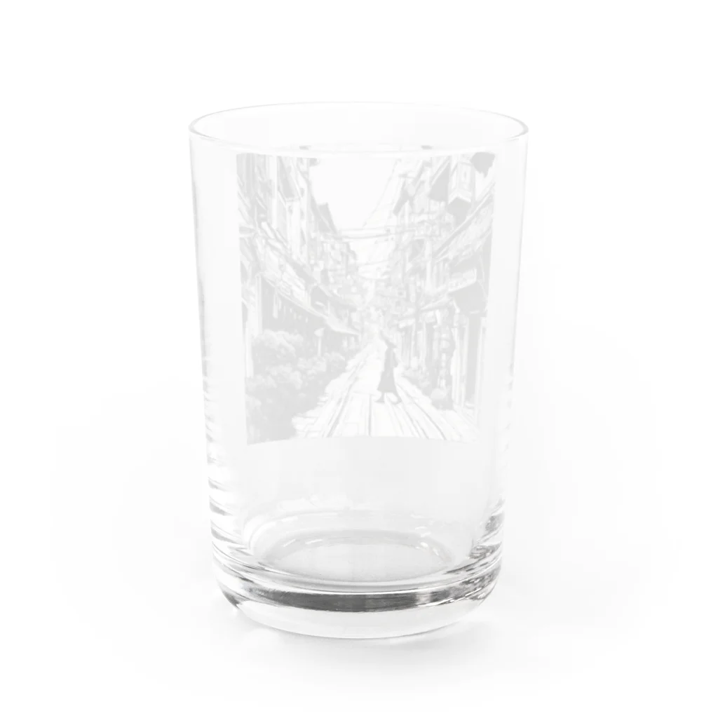 abc1127のold style Water Glass :back