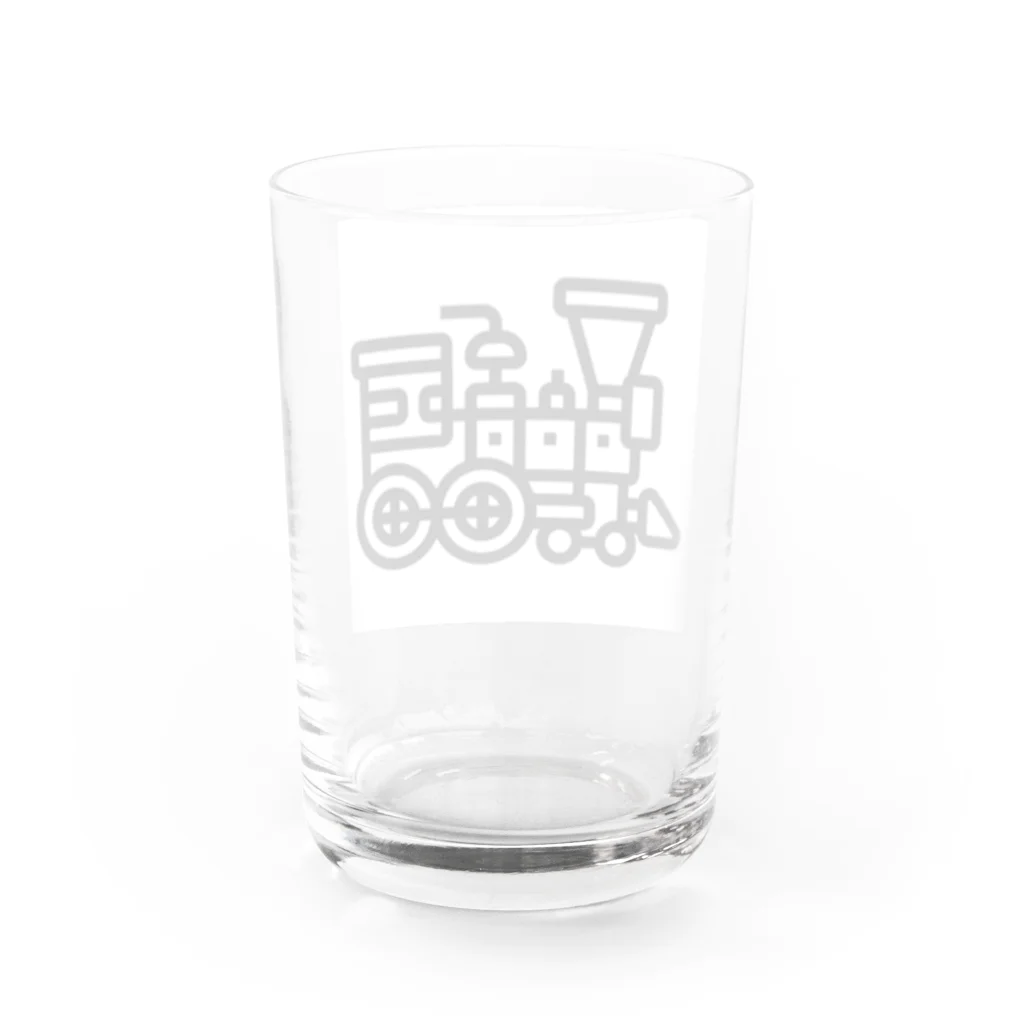 kouyou0625の機関車グッズ Water Glass :back