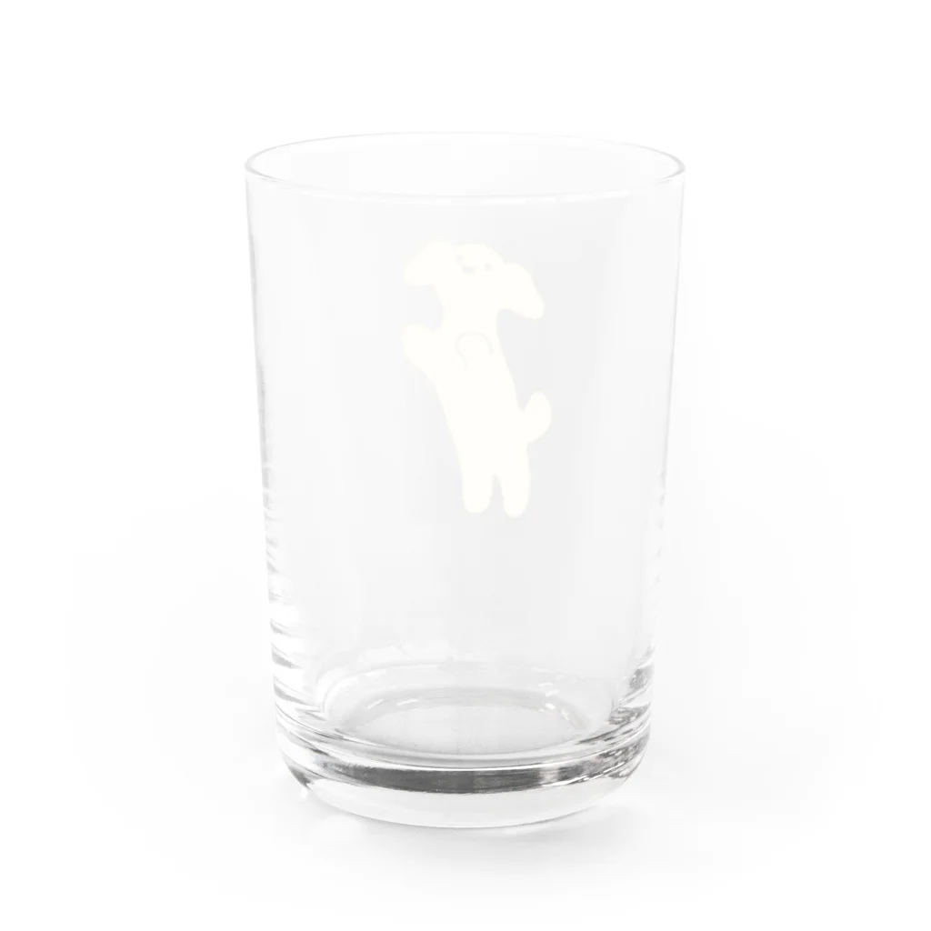 mula suzuri shopのwanko1 Water Glass :back