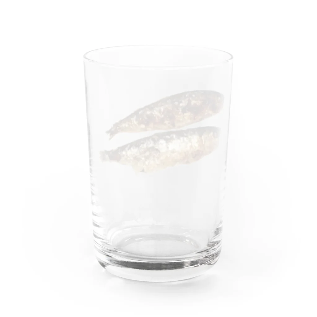 PAW WOW MEOWのイワシのばか Water Glass :back