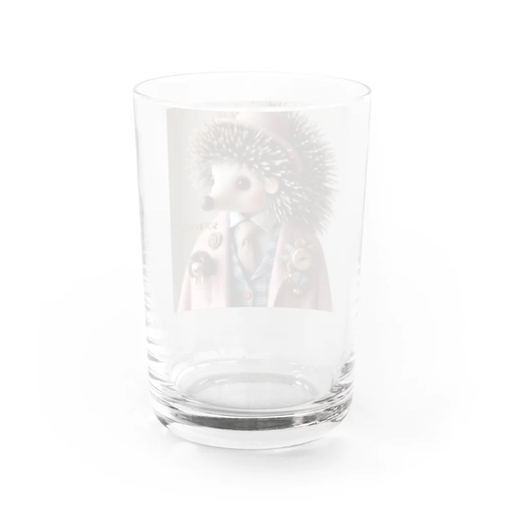 Sorry,momのハリネズミのネズーくん Water Glass :back