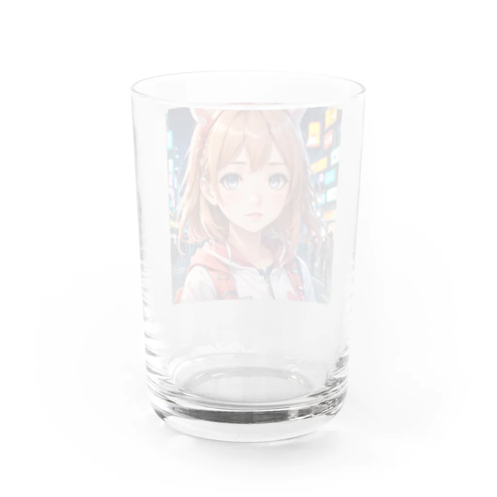 yuyuu_youtubeの美少女 Water Glass :back