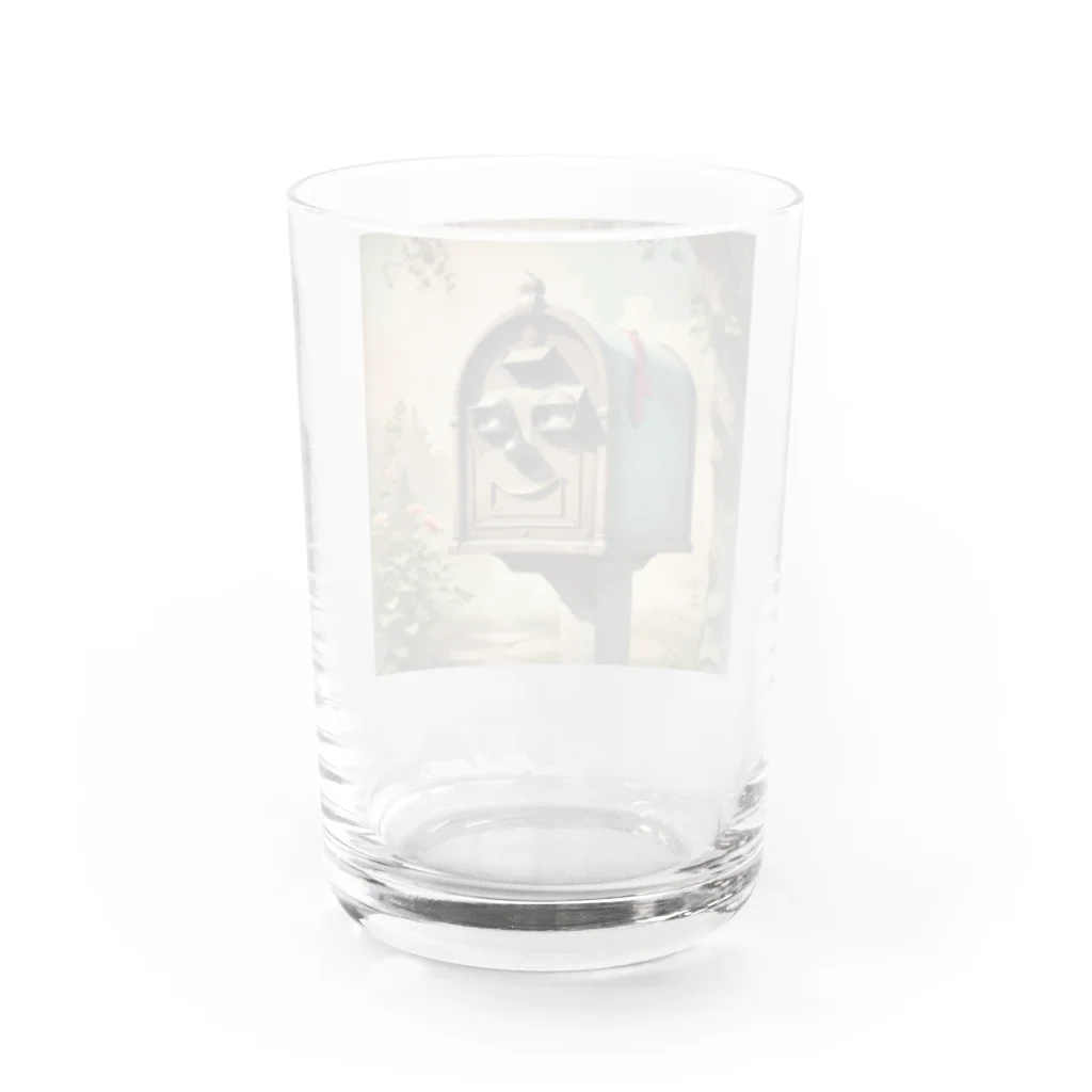 AI妖怪大図鑑のポスト妖怪　メルキッタ Water Glass :back