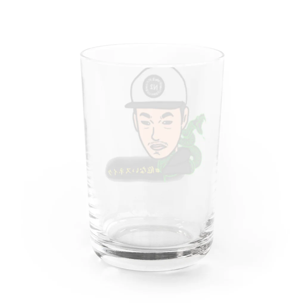 White Snake Crew 0827 公式ショップ【山口県岩国市】のN2デパートの危ないスネイク Water Glass :back