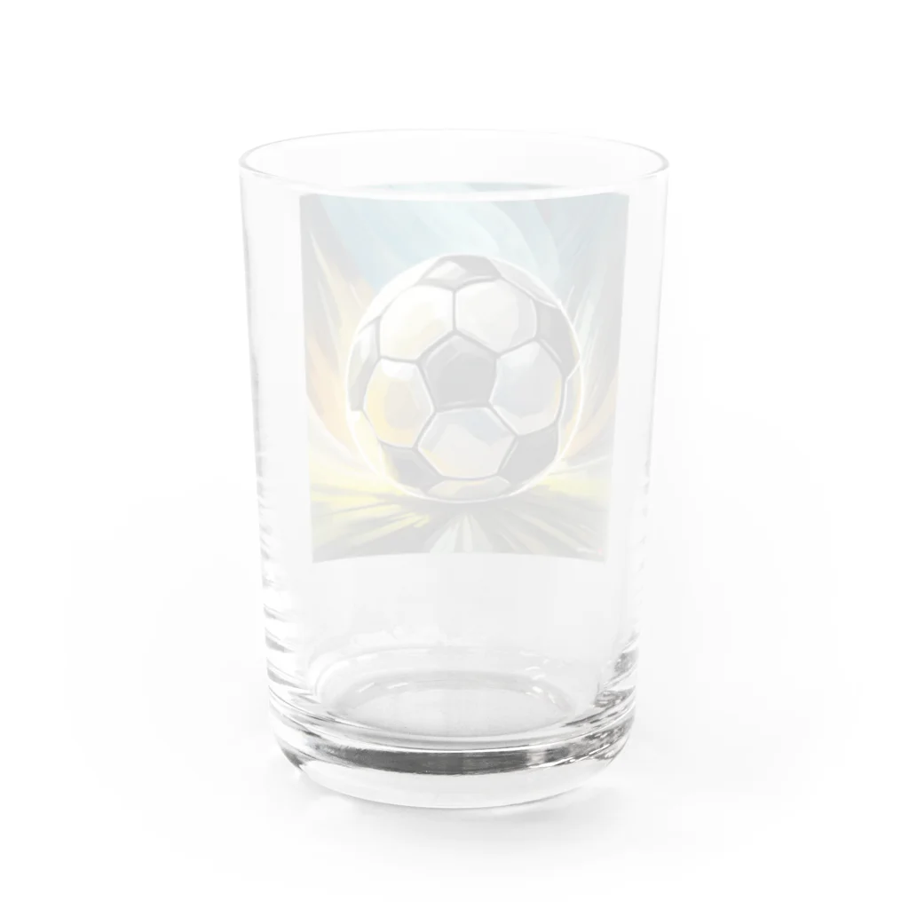 TENTENのサッカーボール Water Glass :back