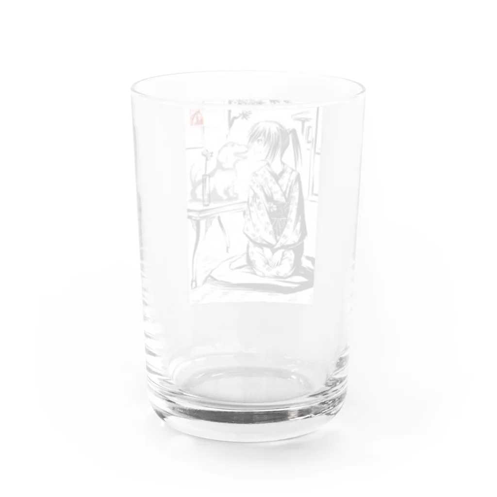 Yukitの絆 Water Glass :back