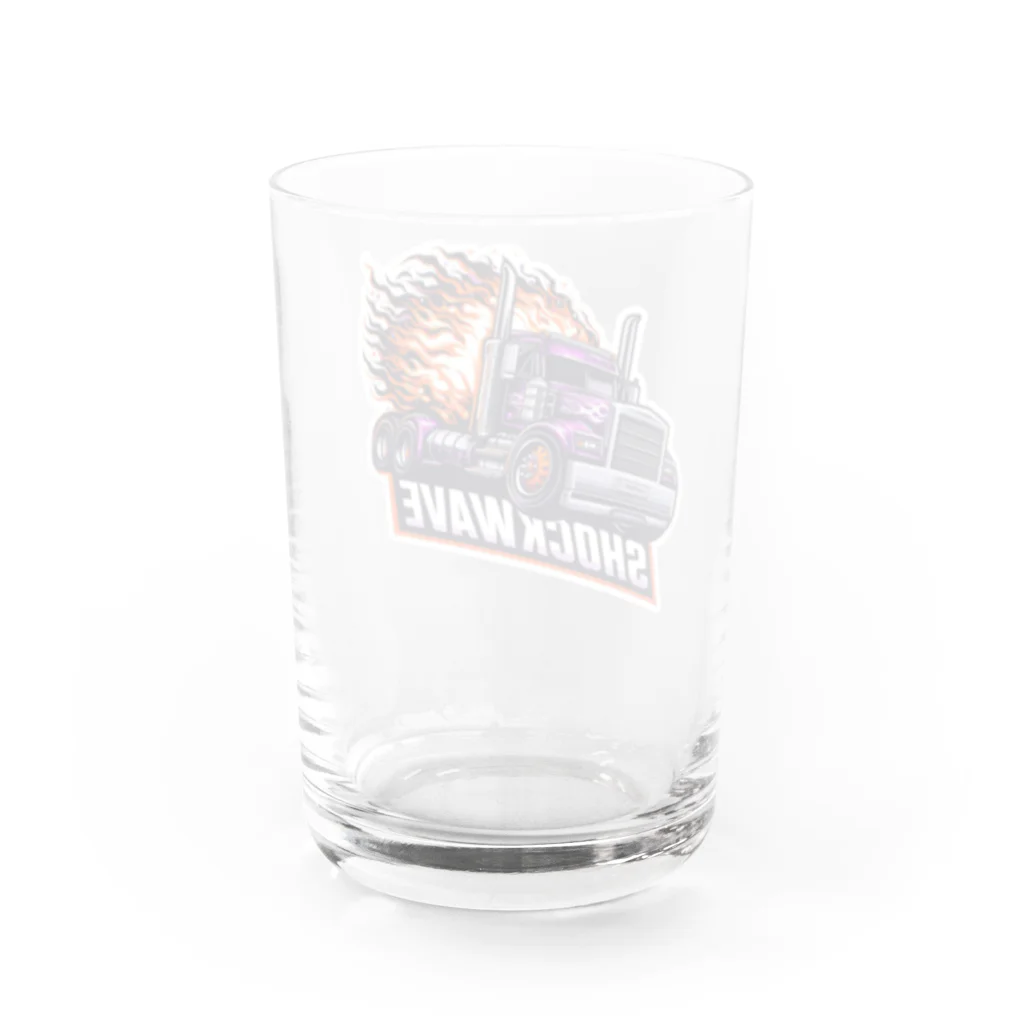 なおちゅん・デザインはうすのアメリカン・ステッカーシリーズ1 Water Glass :back