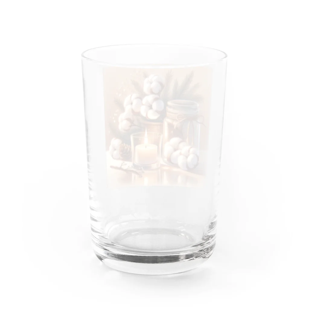 VeiledSageの暖かな冬の灯り Water Glass :back