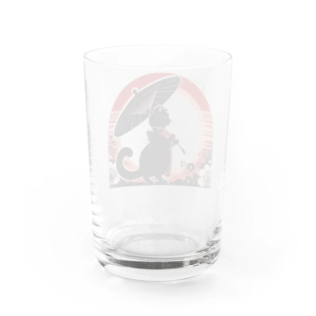 lblの姐猫さんのお散歩 Water Glass :back