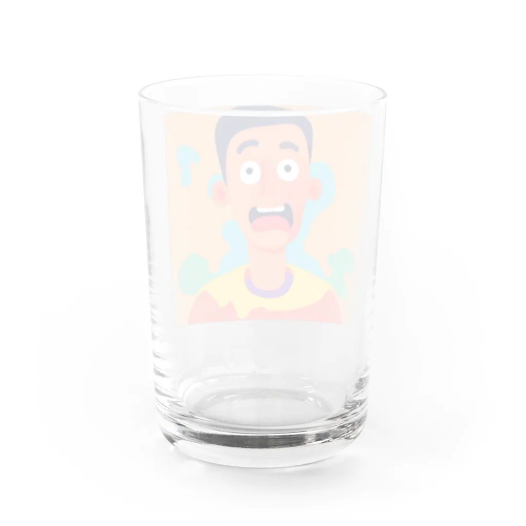 JINPACHIの理知的な男 Water Glass :back