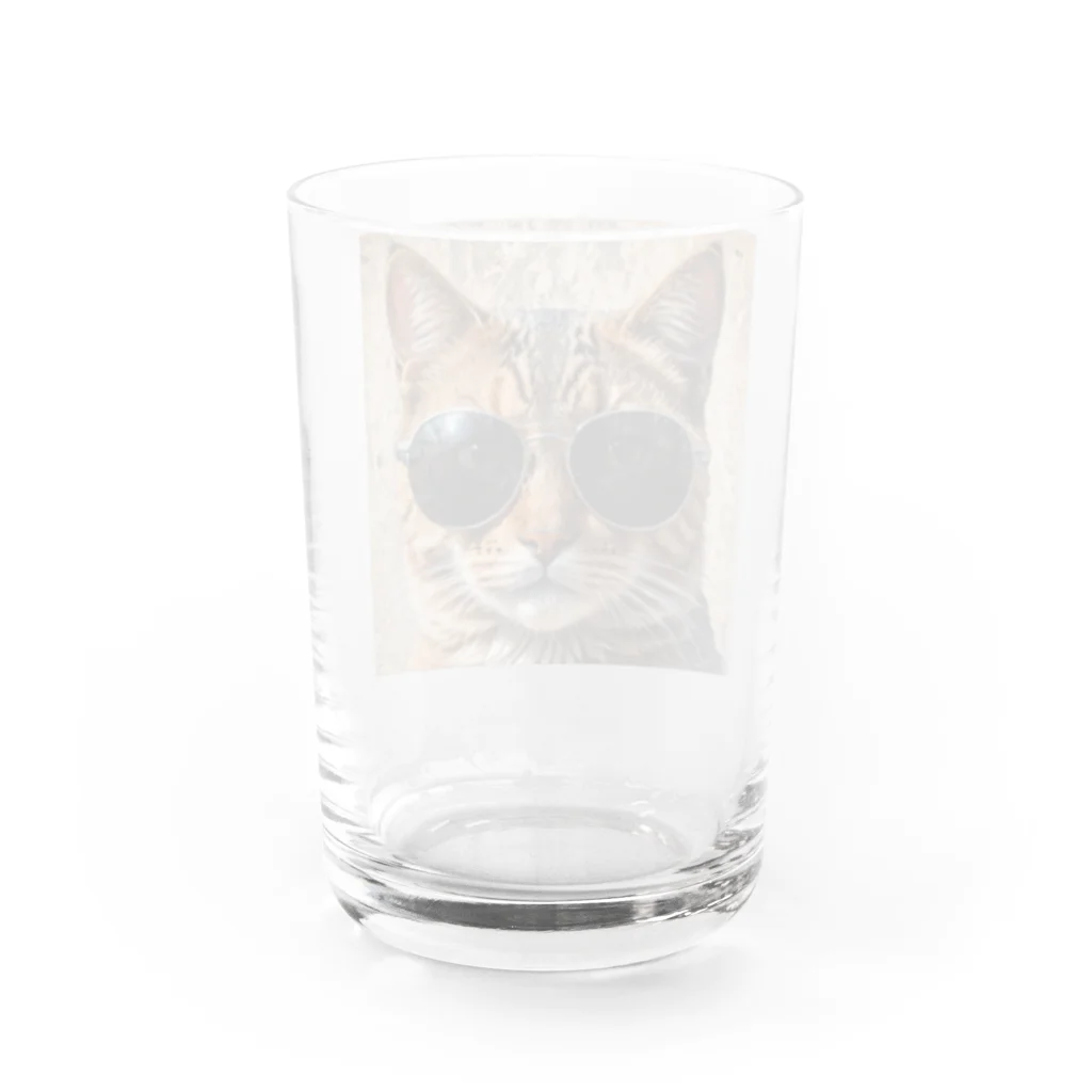 おさけふざけ＠アル中戦隊のにゃくざ Water Glass :back