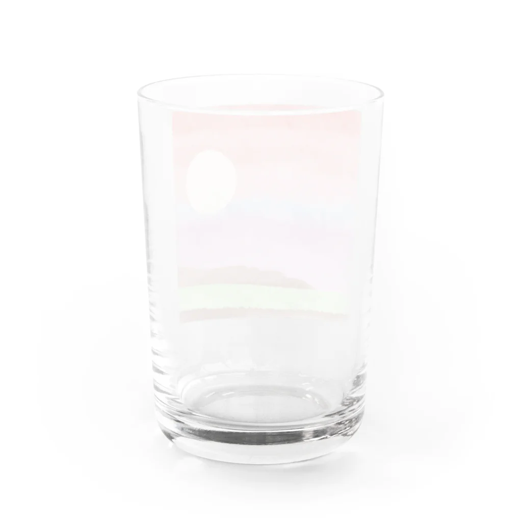 さぶろうじの春はあけぼの② Water Glass :back