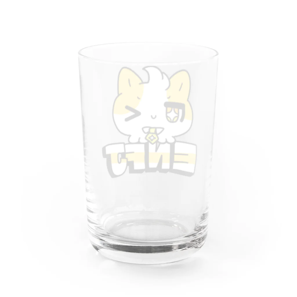 ムラサキゲジゲジのオンラインショップの16性格タコちゃんず ENFJ Water Glass :back