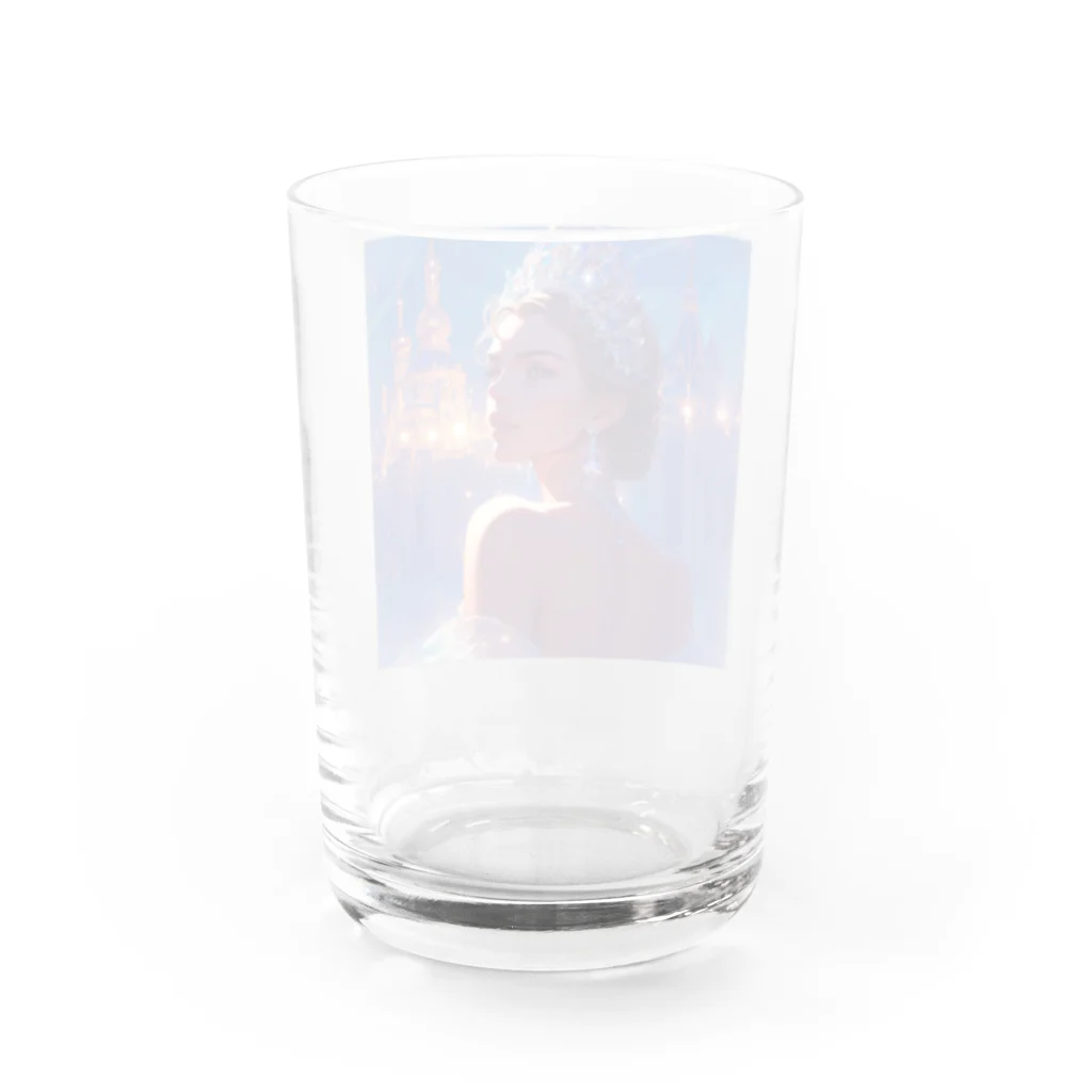 AQUAMETAVERSEの宵闇に輝くクリスタルの女王 Marsa 106 グラス反対面