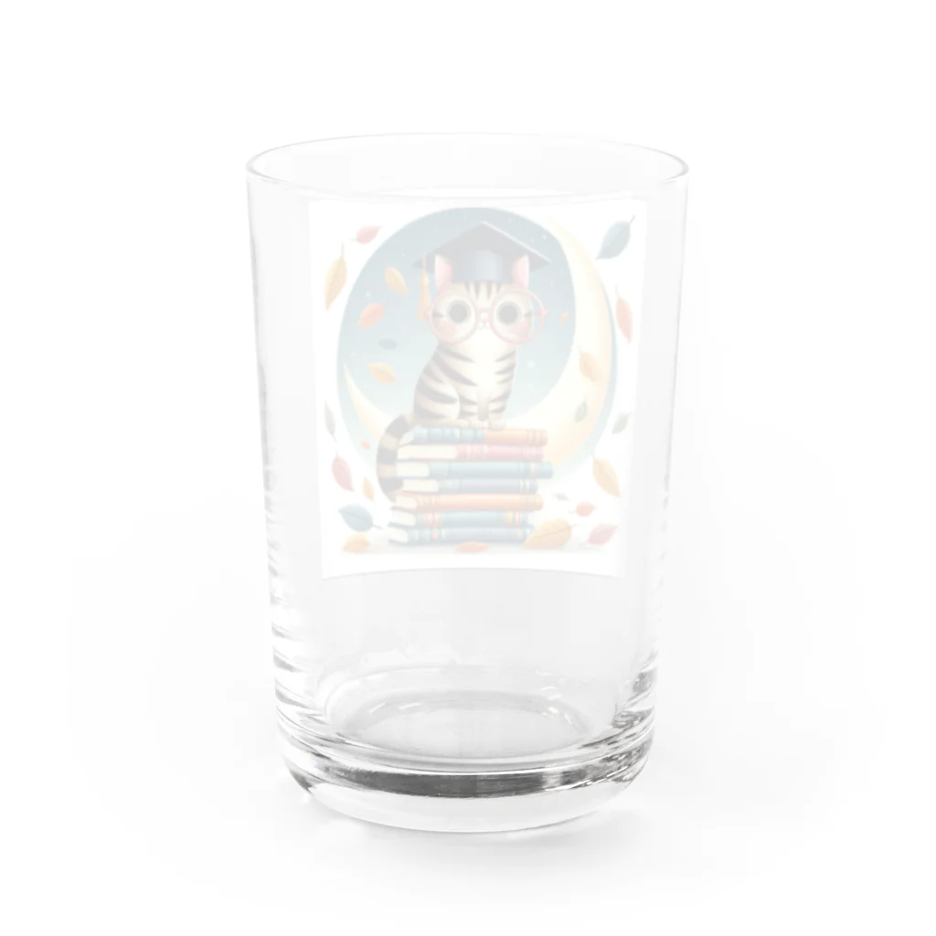 Akiraの猫 Water Glass :back