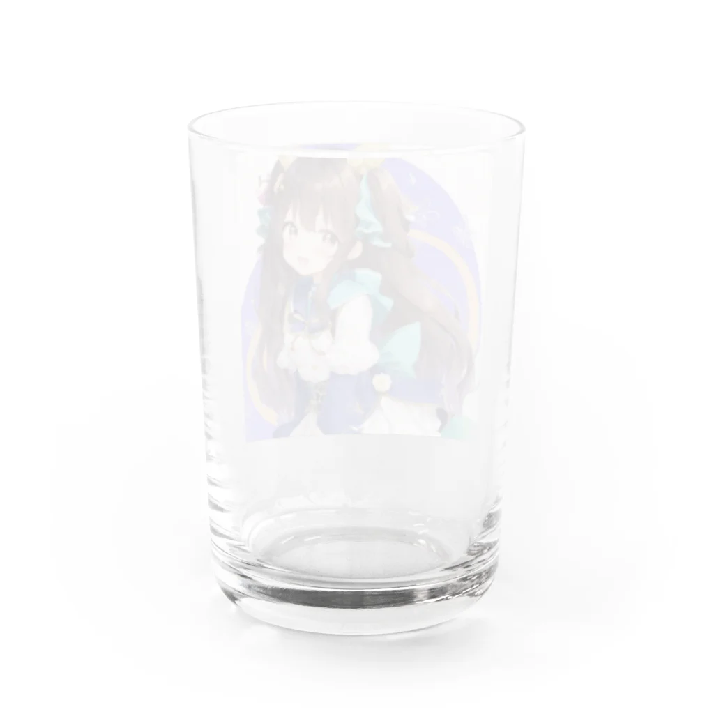 DIMDIMの脳内ショップのロングヘアーの女の子 Water Glass :back