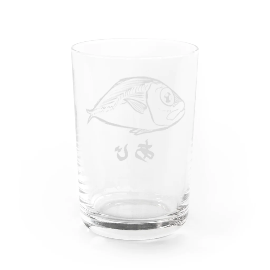 toru_utsunomiyaのあじ Water Glass :back