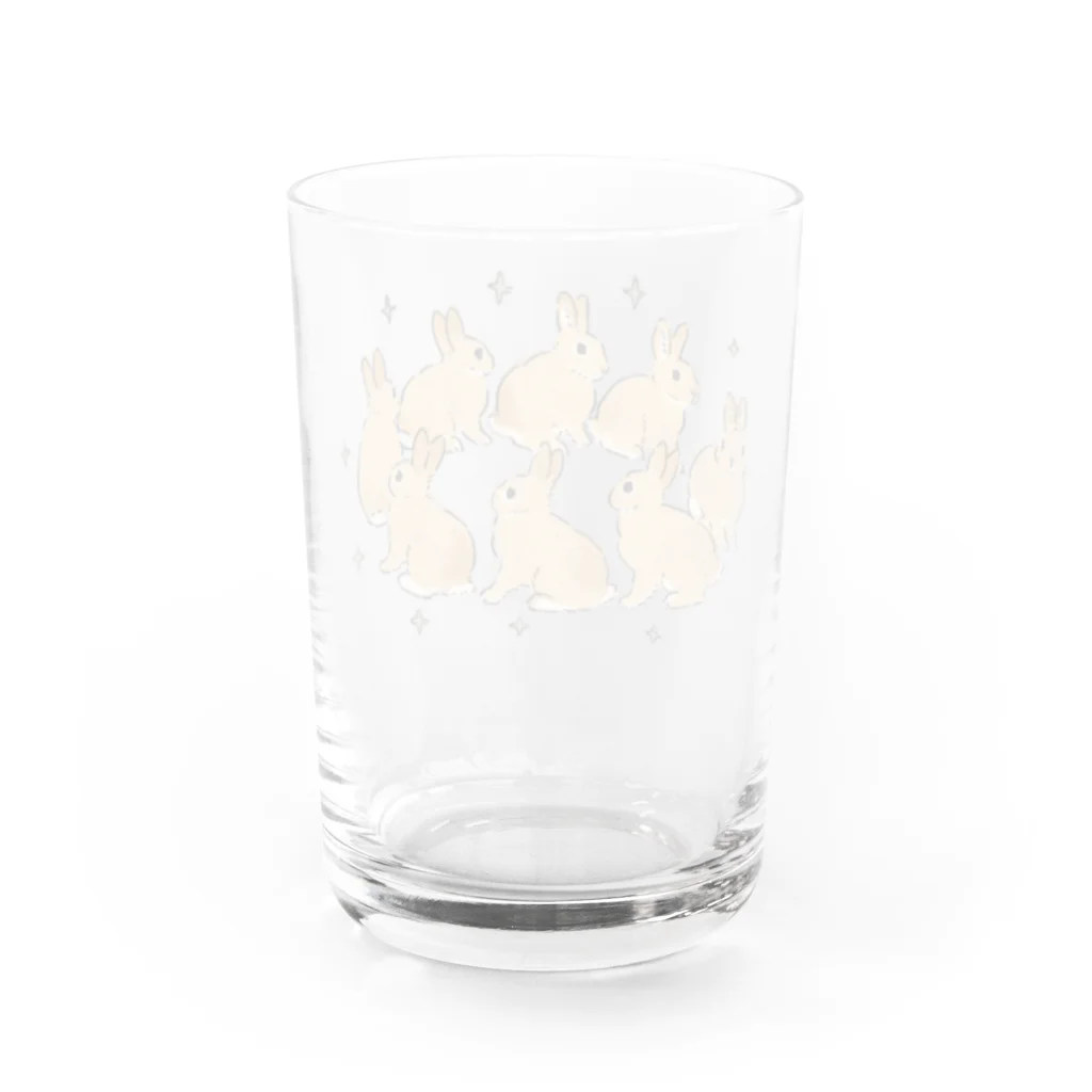 SCHINAKO'Sのラビットクラウン Water Glass :back