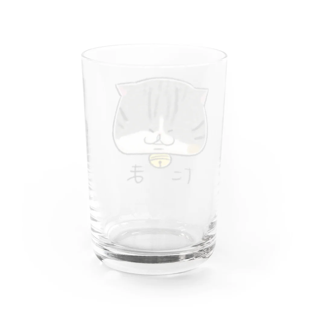 猫のミケランジェロのねこちゃんのグラス Water Glass :back