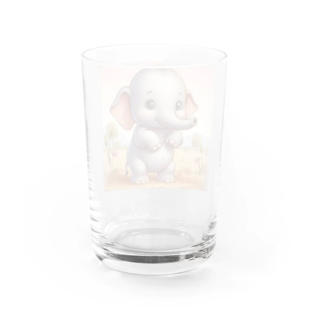 akipoyoのスナッフルくん Water Glass :back